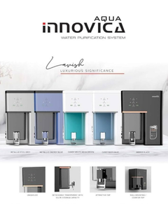 Purificador de agua AQUA Innovica RO con cobre activo y tecnología alcalina, 5 etapas de purificación, capacidad de 12 litros por hora, sistema RO. - Product Image 3