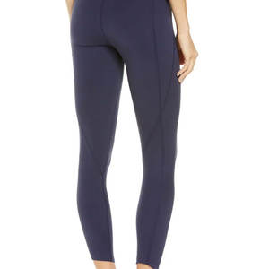 Leggings de yoga à taille élastique, fabriqués en usine, best-sellers, vêtements de fitness, couleur et taille personnalisées. - Product Image 5