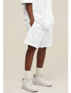 Shorts pour homme en coton épais 100% Highstreet, vente en gros, coupe ample, décontracté, respirant et coupe-vent, avec strass, pour adultes - Product Image 3