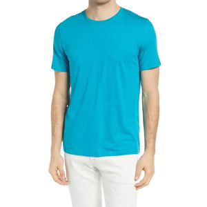 T-shirts pour hommes les plus vendus, en coton épais, blancs, unis, décontractés, surdimensionnés, personnalisables pour l'été - Product Image 4