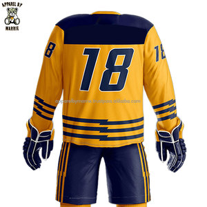 Uniforme de hockey sur glace de haute qualité conçu pour le confort et la durabilité, parfait pour les sports d'équipe et les compétitions. - Product Image 5