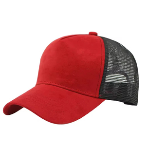 Wholesale Custom Embroidery Baseball Trucker <b>Hats</b> 5-Panel Mesh Suede Fashion Fishing Hip Hop Distressed Blank - Product Image 1