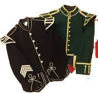 Veste de costume d'affaires pour homme, grande taille, en laine 100%, motif écossais bagpipe, personnalisable, prix de gros