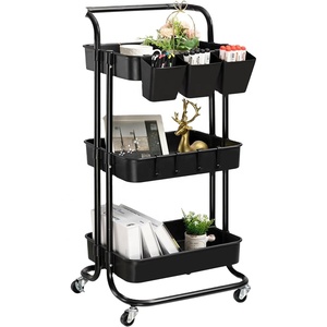 Niveles móviles Organizador de cocina <span class=keywords><strong>para</strong></span> el hogar Estante de almacenamiento rodante - Product Image 1