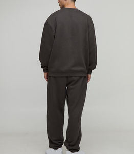 Sweat-shirt ample en coton épais pré-rétréci, personnalisable, vente en gros - Product Image 5