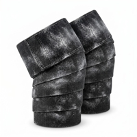 Protège-coudes en néoprène texturé noir, compression robuste, respirant, réglable, soutien musculaire pour la gym, protection fitness