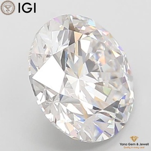 F Couleur VVS2 Clarté 6.00 Carat CVD Lab Grown Diamond Round Cut IGI Certificat pour la conception de bijoux personnalisés - Product Image 4