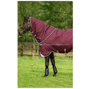 Tapis de cheval de luxe de haute qualité avec rembourrage en coton très chaud Meilleur prix du fabricant indien pour les hivers rigoureux - Product Image 2