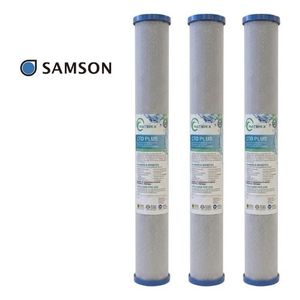 Cartouches de filtres à eau écologiques, cartouche filtrante haute capacité, bloc de carbone certifié, sécurité potable garantie - Product Image 1