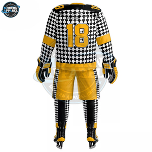 Pantalon de hockey sur glace sur mesure grande taille, fabriqué sur mesure, pour uniforme de hockey sur glace, maillot de hockey unique personnalisé - Product Image 3