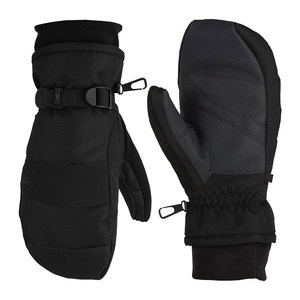 Gants de four matelassés noirs résistants à la chaleur, à manchette longue, pour la cuisson, la pâtisserie, le barbecue, la cuisine, vente en gros, OEM, ODM, gants de protection - Product Image 1