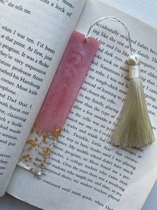 Marcapáginas de Resina Hecho a Mano, Marcador Decorativo para Libros, Marcapáginas Personalizado para Lectura, Regalos para Estudiantes y Papelería - Product Image 3