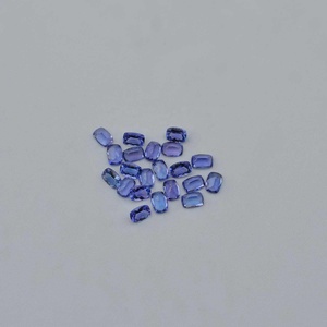 3x5mm Natural Blue Tanzanite Long Cushion Loose Gemstone Wholesale Premium Tanzanite Faceted Cut Stones For Handmade Jewelry - Product Image 1