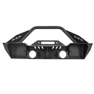 Paraurti Anteriore in Acciaio Rinforzato con Piastra per Verricello Compatibile con Jeep Wrangler JL JLU Gladiator JT 2018-2024 e Supporti per Gancio Traino - Product Image 4