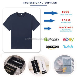 Proveedor de camisetas, a la moda de algodón Camiseta extragrande, camiseta en blanco de ajuste cuadrado personalizada para ropa de hombre, camiseta - Product Image 6