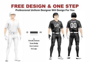 บริการ OEM ชุดเบสบอลแบบใหม่ ดีไซน์ใหม่ พิมพ์ลายแบบ Sublimation ระบายอากาศได้ดี สินค้ามาใหม่ ชุดเบสบอลคุณภาพดีที่สุดสำหรับผู้ชาย - Product Image 2