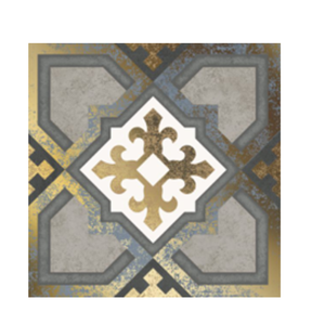 Carreaux de céramique décoratifs rétro de style français pour une touche de beauté florale unique dans la salle de bain et le salon - Product Image 1