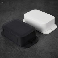 Boîtier mural en plastique ABS OEM IP54 pour routeur WiFi avec impression sérigraphique et gravure laser