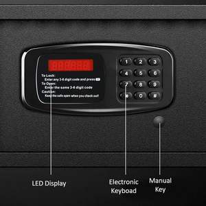 Caja Fuerte Electrónica Digital para Habitación de Hotel, Caja de Seguridad para Guardar Dinero, Joyas y Computadoras Portátiles con Teclado - Product Image 5