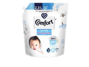 Adoucissant pour tissus Comfort Gentle Pure 2,3L x 4 sachets - Product Image 1