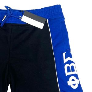 Pantalones Cortos de Forro Polar Negros Phi Beta Sigma para Hombre, Ligeros, Cómodos, Tejido Premium, Ropa Deportiva de Fraternidad Griega - Product Image 4