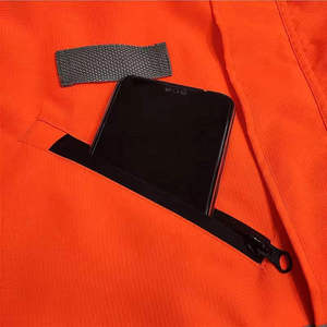 High Quality <b>Reflective</b> Safety Workwear Zipper <b>Jackets</b> <b>Men</b> Security Safety Long Sleeve Construction Safety <b>Jacket</b> - Product Image 6