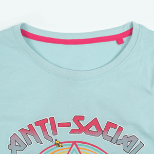 T-shirt ample respirant à manches courtes pour femme – Haut de sport décontracté pour l'été – Vêtement streetwear tendance - Product Image 5