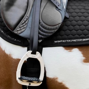 Tapis de selle en tissu polyester scintillant pour le dressage et le saut d'obstacles, prix raisonnables, équipement équestre - Product Image 4