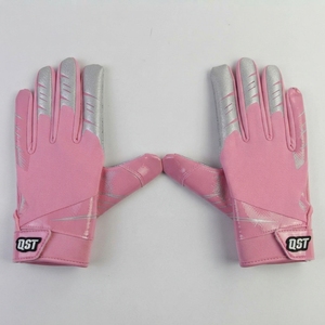 Custom American Football Receiver <b>Gloves</b> Winter Waterproof Adjustable Wrist Strap Secure Fit Team Training Flexible Sports - Product Image 6