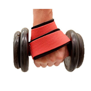 2 paires de sangles de musculation antidérapantes en tissu avec boucle, pour la musculation, la gym, le fitness, protection des poignets - Product Image 1