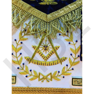 High Quality Purple Freemason Masonic <b>Apron</b> - Product Image 3