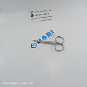 High Quality Stainless Steel Straight Beauty <b>Cuticle</b> <b>Scissors</b> Right-Handed Custom Color & Logo for Professional Nail Care - Product Image 5