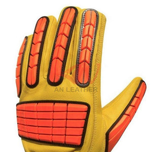 Gants de travail en cuir TPR de haute qualité avec une sécurité fiable et une flexibilité optimale - Product Image 6