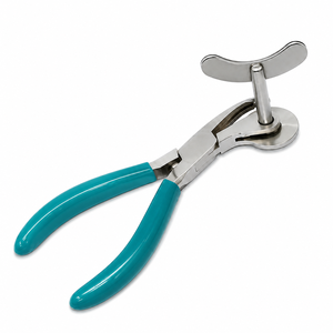 Alicates de acero inoxidable para joyería, corte baguette cónico, para herramientas de engaste de joyas DIY - Product Image 1