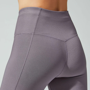 OEM <b>Winter</b> Seamed Casual Solid Digital Printed Yoga Leggings Sets Silk Screen Printing Logo Sublimation <b>Tights</b> Women's For Sale - Product Image 2