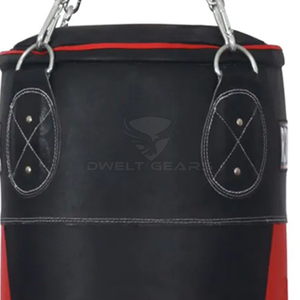 Sacs de frappe lourds en cuir réglables de haute qualité pour l'entraînement physique, durables, autoportants, OEM, pour la boxe et l'exercice en salle de sport - Product Image 5