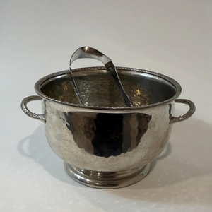 Excellent Polished Silver Stainless Steel Ice Bucket With Lid & Handles Wall Insulated Wine Champagne <b>Cooler</b> Beverage Tub - Product Image 3