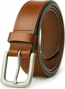 Cinturón de Cuero Reversible para Hombre, Moderno, con Hebilla Giratoria, Diseño Personalizable, Fácil Ajuste, para Gimnasio y Fitness 2026 - Product Image 2