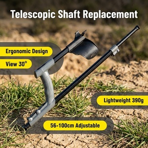 Accessoires pour détecteur de métaux, tige télescopique et axe universel en aluminium pour XP <span class=keywords><strong>DEUS</strong></span> - Product Image 2