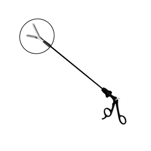 เครื่องมือผ่าตัดแบบใช้ซ้ำได้ ขนาด 5 มม. แบบ Laparoscopic Debakey Grasper  ชนิดไม่ทำให้เกิดการบาดเจ็บ  แบบมีฟันเลื่อย  ยาว 45 ซม. ทำจากสแตนเลสสตีล ได้รับการรับรองมาตรฐาน CE - Product Image 2