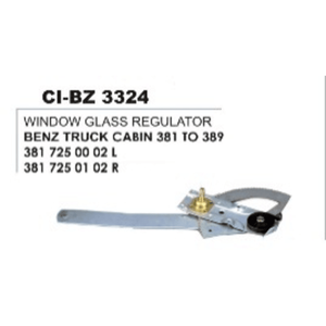 Regulador de cristal de ventana 3817250002LH - Product Image 1