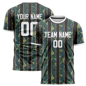 Camiseta de Fútbol Unisex Personalizada con Estampado por Transferencia Térmica, Cuello Redondo, Manga Corta, Absorbe la Humedad, Transpirable, 100% Poliéster - Product Image 6