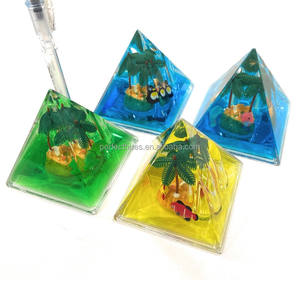 Portaplumas de Papel con Diseño de Animales, Multicolor, Resistente al Agua, Flotante en Líquido, de Acrílico y Plástico, 7.5cm - Product Image 1