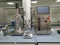 Bioréacteur en verre automatique 10L avec moteur et pompe pour la fermentation du kimchi et la mise sous pression (type vase à pression)