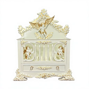 Cuna Clásica de Estilo Europeo con Cabecera Acolchada Suave y Cajones de Almacenamiento – Proveedor de Muebles de Primera Calidad para Guardería - Product Image 1