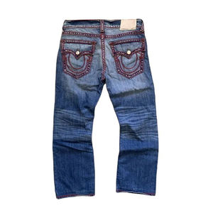 Servicio OEM, Jeans de Mezclilla con Logotipo Personalizado, Ropa Urbana para Hombre, Jeans de Mezclilla de Alta Calidad para Hombre, Pantalones de Color Sólido - Product Image 4