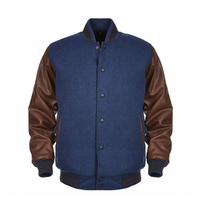 New Top Trending Custom Wool <b>Long</b> Sleeve Cotton Chenille Embroidered Logo Streetwear Unisex Varsity <b>Jacket</b> - Product Image 4
