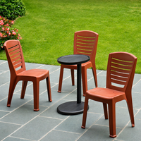 Chaises en plastique en gros pour les établissements d'enseignement avec base stable et design de siège confortable