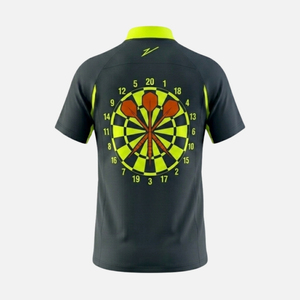 Maillots de fléchettes personnalisés |   Maillot de sport à col zippé de haute qualité - Product Image 2