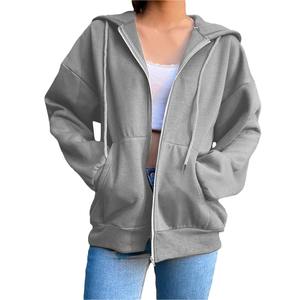 Sudaderas con Capucha y Cremallera para Mujer, a la Moda, de Invierno, Nueva Colección, Alta Calidad, Ecológicas, 100% Algodón, Más Vendidas - Product Image 3